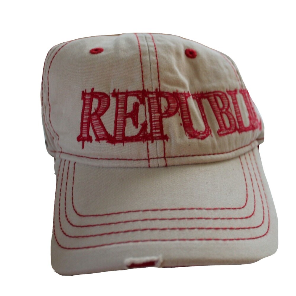 Attitude 101 Republic Hat Cap Men's Strap back Adjustable New